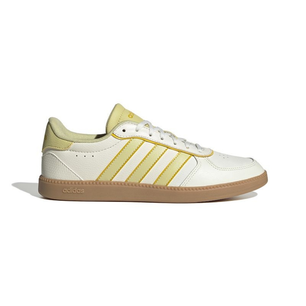Adidas Breaknet Cloudfoam White and Light Yellow Sneakers